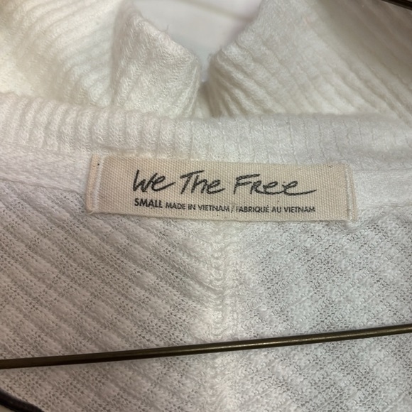 We The Free White Half-Zip Textured Pullover - Picture 2 of 4